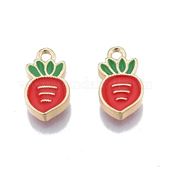Messing Emaille Anhänger / charms&nbsp;KK-G432-07G