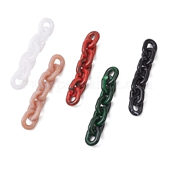 5 Stück handgefertigte Acryl-Kabelketten&nbsp;AJEW-JB01364