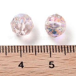 Perlas de vidrio redondas galvanizadas&nbsp;EGLA-A043-01-AB01
