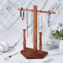 Holzständer für Baseballringe&nbsp;RDIS-WH0011-37A