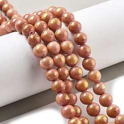 Chapelets de perles en jade Mashan naturel&nbsp;G-A255-A01-01F