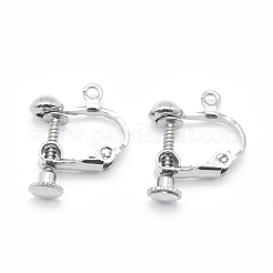 Accessoires de la boucle d'oreille  à visser en laiton&nbsp;KK-L164-01P