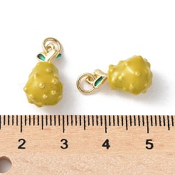 Ciondoli smaltato in ottone&nbsp;KK-A252-38G-07
