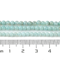Fili di perline amazonite naturale&nbsp;G-K365-C04-01