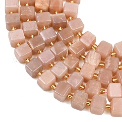 Natürliche sunstone Perlen Stränge&nbsp;G-F832-A05-01