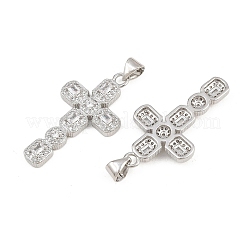 Ottone micro spianare pendenti zirconi&nbsp;CU-CBADC6C-12P-04