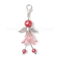 Angelo in vetro e decorazioni pendenti in acrilico&nbsp;HJEW-JM03589