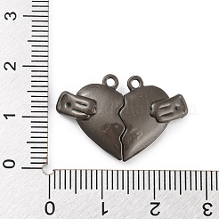 Magnetische Anhänger aus Legierung&nbsp;PALLOY-Z020-06EB