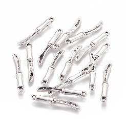 Tibetischer stil Aluminium Anhänger & Charms&nbsp;TIBEP-3101-AS-LF