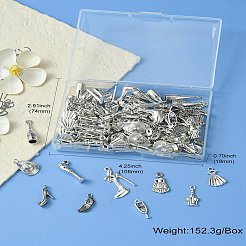100 pièces 10 styles pendentif en alliage de style tibétain&nbsp;FIND-CJ0001-74