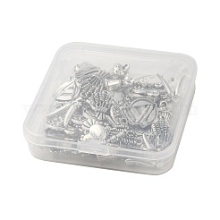 Set di ciondoli in lega stile tibetano giorno del ringraziamento 54 pz 9 stile&nbsp;TIBEP-FS0001-14