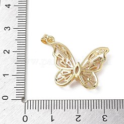 Ottone micro spianare pendenti zirconi&nbsp;KK-A299-21G-02