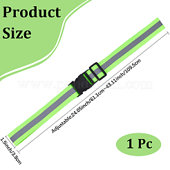 1 reflektierender Hüftgurt aus Polyester-Stretch&nbsp;AJEW-CN0005-26A