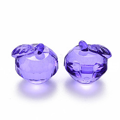 Colgantes de acrílico transparentes&nbsp;TACR-T024-05B-936
