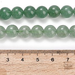 Natürliche grüne Erdbeere Quarzperlen Stränge&nbsp;G-C293-A02-8mm