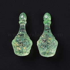 Schnullerflasche Cabochon aus transparentem Harz&nbsp;LS-RESI-E025-05A
