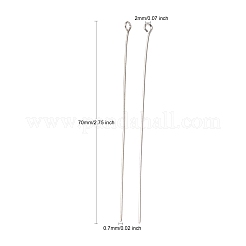 Eiserne Augennadel&nbsp;IFIN-R218-0.7x70-P-NF