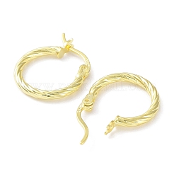 925 Sterling Silber Reifen Ohrringe&nbsp;EJEW-K258-03A-G