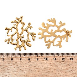 Pendientes colgantes de acero inoxidable 304&nbsp;EJEW-K268-43A-G