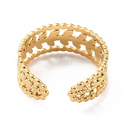 Anillos de dedo de acero inoxidable 304 con revestimiento iónico (IP)&nbsp;X-RJEW-L102-27G