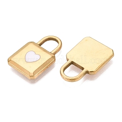 Colgantes de esmalte de acero inoxidable 303&nbsp;STAS-Q110-38G-02