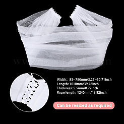 1 Stück Polyester-Gaze-Vorfach&nbsp;AJEW-GL0003-25C-02