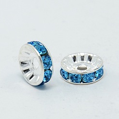 Grade ottone a strass distanziatore perline&nbsp;RSB039NF-13