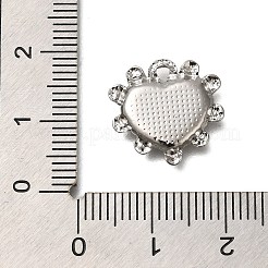 Cabochon-Fassungen für Anhänger aus Edelstahl 304&nbsp;STAS-H225-08P