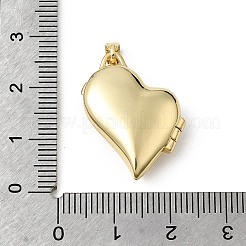 Messing-Medaillon-Anhänger&nbsp;KK-L262-04G