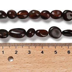 Natürlichen roten Tigerauge Perlen Stränge&nbsp;G-P497-01E-24
