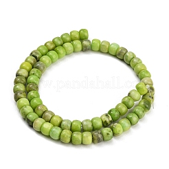Gefärbt natürlichen weißen Jade Perlen Stränge&nbsp;GG-CBAA20A-01A-06