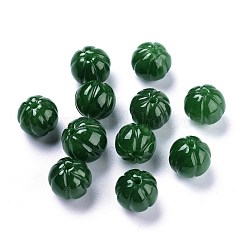 Herbstthema geschnitzte natürliche Myanmar-Jade/birmanische Jade-Anhänger&nbsp;G-Z009-02A