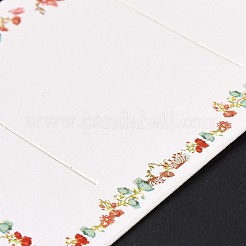 Rechteckige Papier-Haarspangen-Anzeigekarten&nbsp;LS-DIY-B061-02C