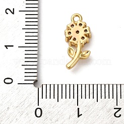 Ottone micro spianare pendenti zirconi&nbsp;KK-I276-04G-02