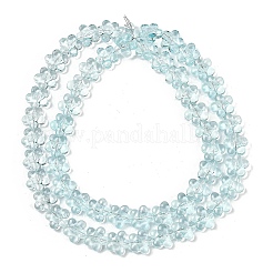 Chapelets de perles en verre transparente  &nbsp;GLAA-H038-02C