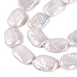 Perle baroque naturelle perles de perles de keshi&nbsp;PEAR-S020-D14
