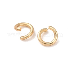 Messing Open Ringe springen&nbsp;KK-G604-08G-15