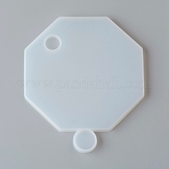 Achteckdeckel Silikonformen&nbsp;AJEW-D046-18