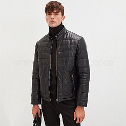 Reißverschluss aus Leder&nbsp;LS-FIND-WH0051-85