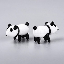 Decorazioni per esposizione di panda in vetro soffiato fatte a mano&nbsp;LAMP-N028-24C