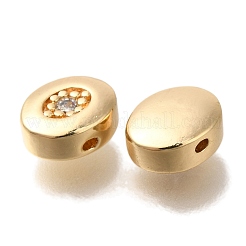 Micro ottone spianare zirconi cubici&nbsp;KK-Q001-05G-02