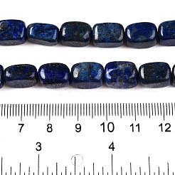 Fili di perline tinti di lapislazzuli naturali&nbsp;G-T138-173