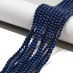Gefärbt natürliche Lapislazuli Perlen Stränge&nbsp;X-G-G143-A01-01