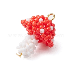 Saatperlen Perlen Charms&nbsp;PALLOY-MZ00339-05