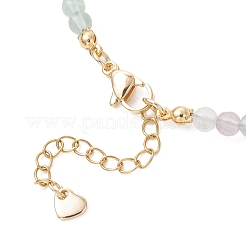 Collane di perline rotonde graduate in fluorite naturale&nbsp;NJEW-JN05952-01