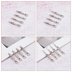 4 Stück Verlängerungskette aus Messing&nbsp;FIND-FH0009-25A