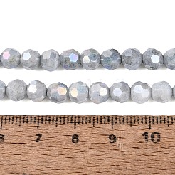 Fili di perle di vetro galvanizzate anti-ossidazione&nbsp;EGLA-T021-6mm-15-15