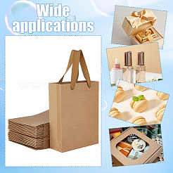 Geschenktüten aus Papier zum Falten mit Henkel&nbsp;ABAG-WH0045-21C