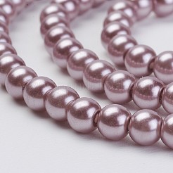 Fili di perle di vetro ecologiche&nbsp;HY-A008-10mm-RB085