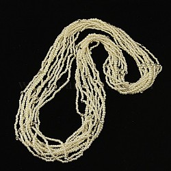 (распродажа фабрики ювелирных изделий) многожильные ожерелья из акрилового жемчуга, со сплавочной фурнитурой и стразами, белые, 31 дюйм